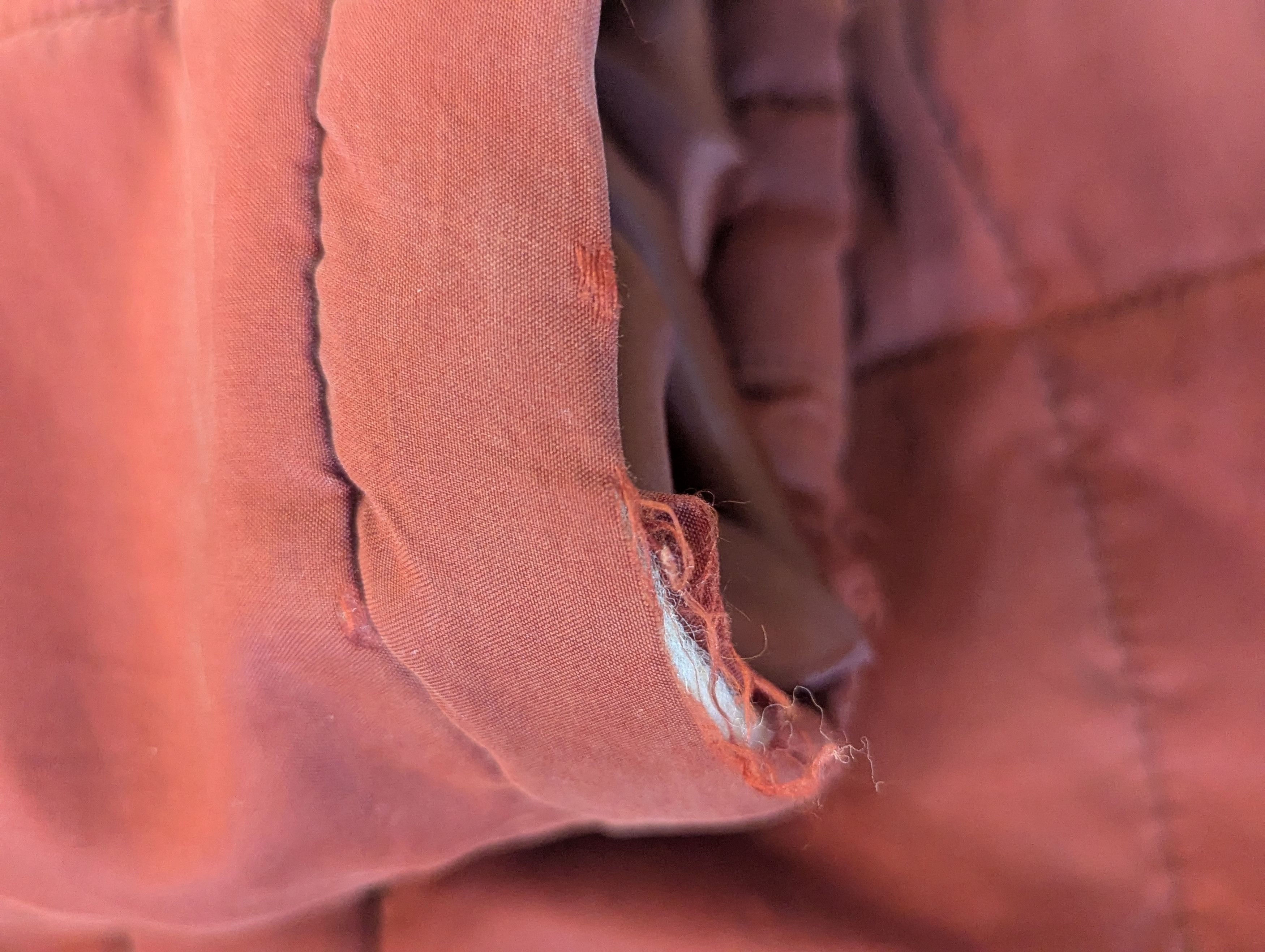 Other Vintage Bogari Studio Quilted Silk Jacket XL Maroon/Peach Size XL / US 12-14 / IT 48-50 - 6 Thumbnail