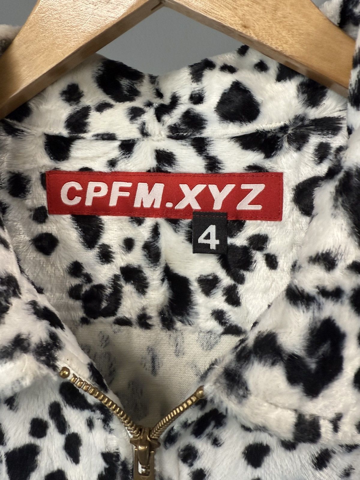 Cactus Plant Flea Market CPFM "Cow Print" Ranch Zip Jacket - 4 Size US XL / EU 56 / 4 - 7 Thumbnail