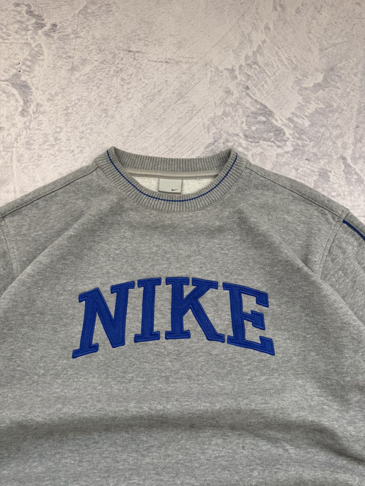 Nike × Vintage NIKE VINTAGE CENTER LOGO OVERSIZE BOXY SWEATSHIRT Size US L / EU 52-54 / 3 - 3 Thumbnail