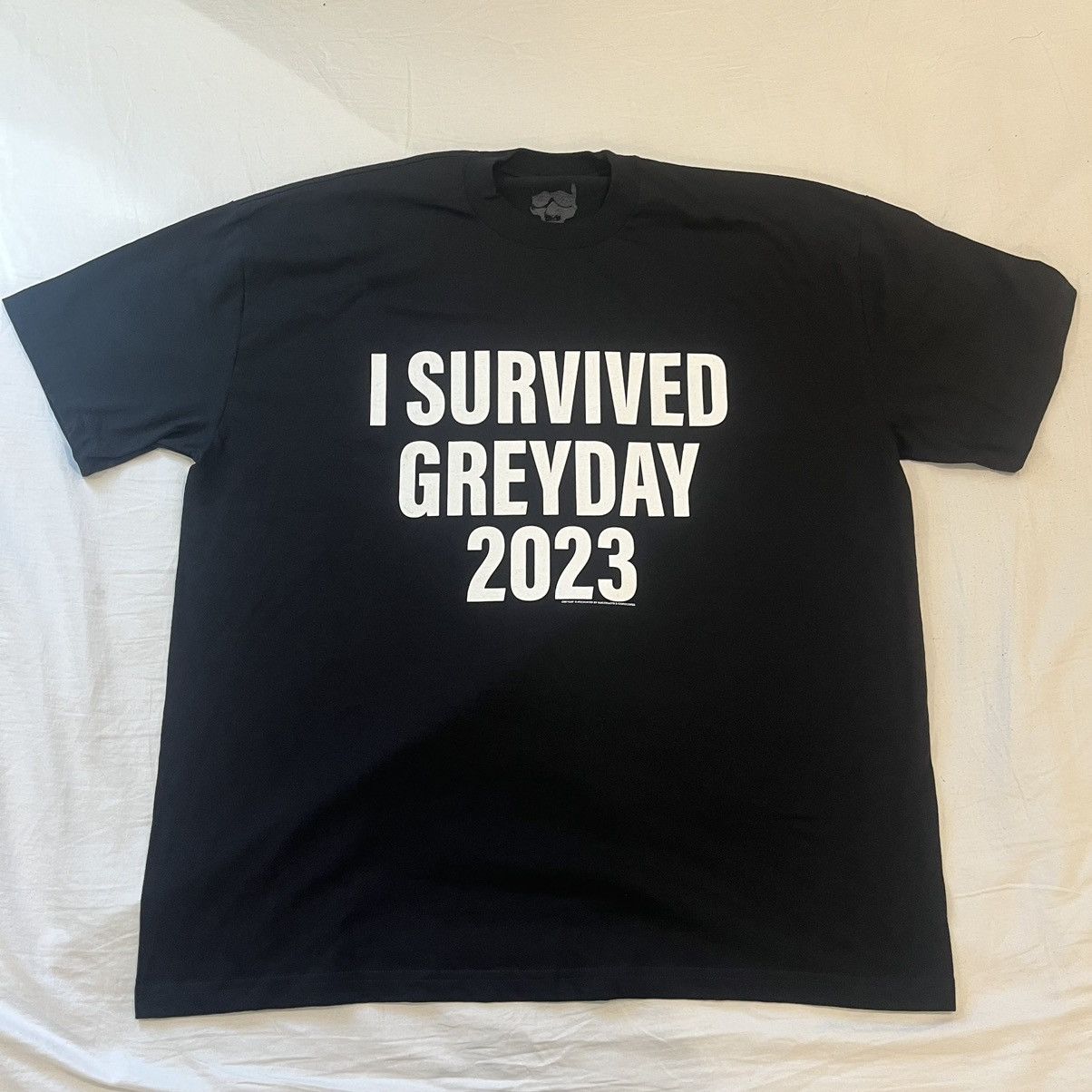 Pre-owned G59 Records X Pouya Uicideboy Merch I Survived Greyday Tee In Black