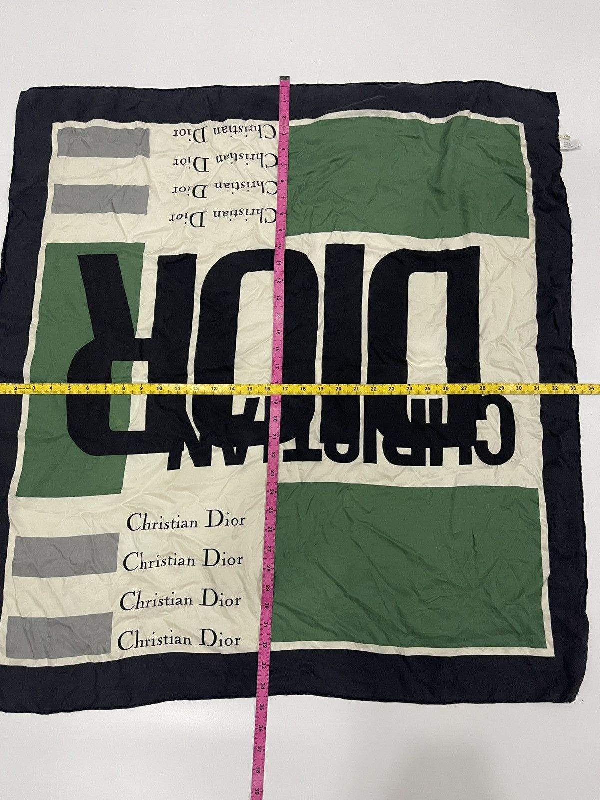Christian Dior Monsieur Christian Dior scarf Size ONE SIZE - 2 Thumbnail