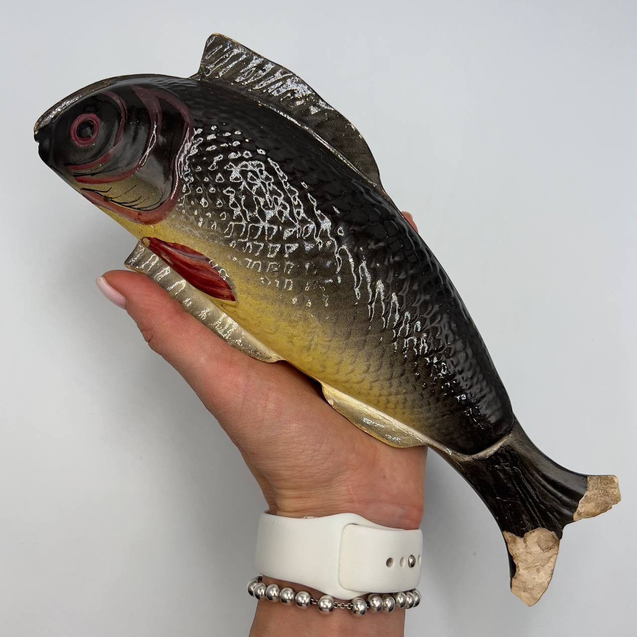 Vintage Antique Imperial KuznetsovPorcelain Herring Holder Container Size ONE SIZE - 1 Thumbnail