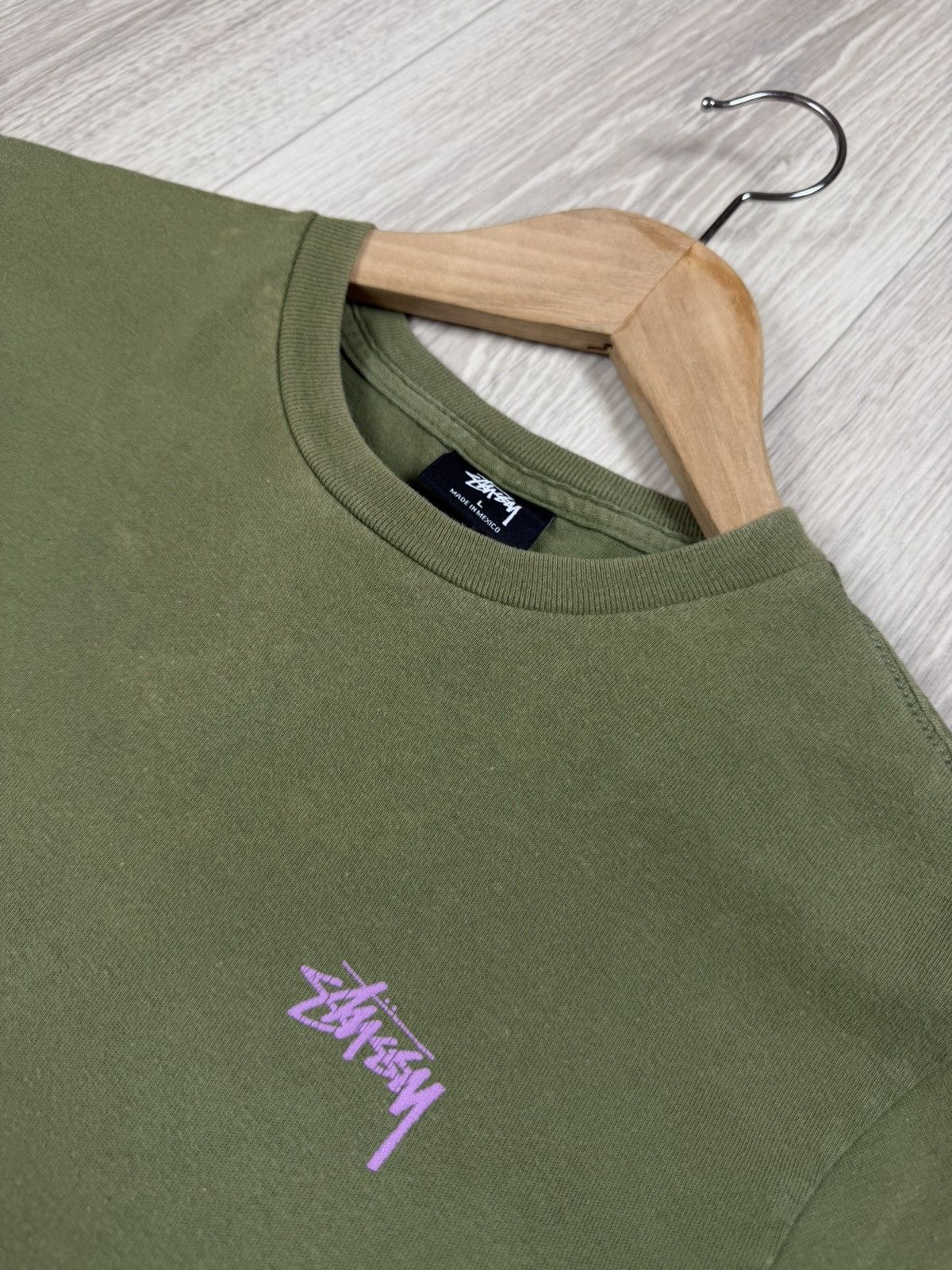 Stussy Stussy Streetwear Big Logo T-Shirt Size L Size US L / EU 52-54 / 3 - 4 Thumbnail