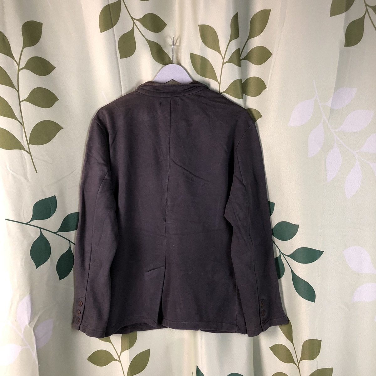 Japanese Brand Pinc Ponc Design Standard Label Grey Blazer cardigan #7421 Size US M / EU 48-50 / 2 - 11 Thumbnail