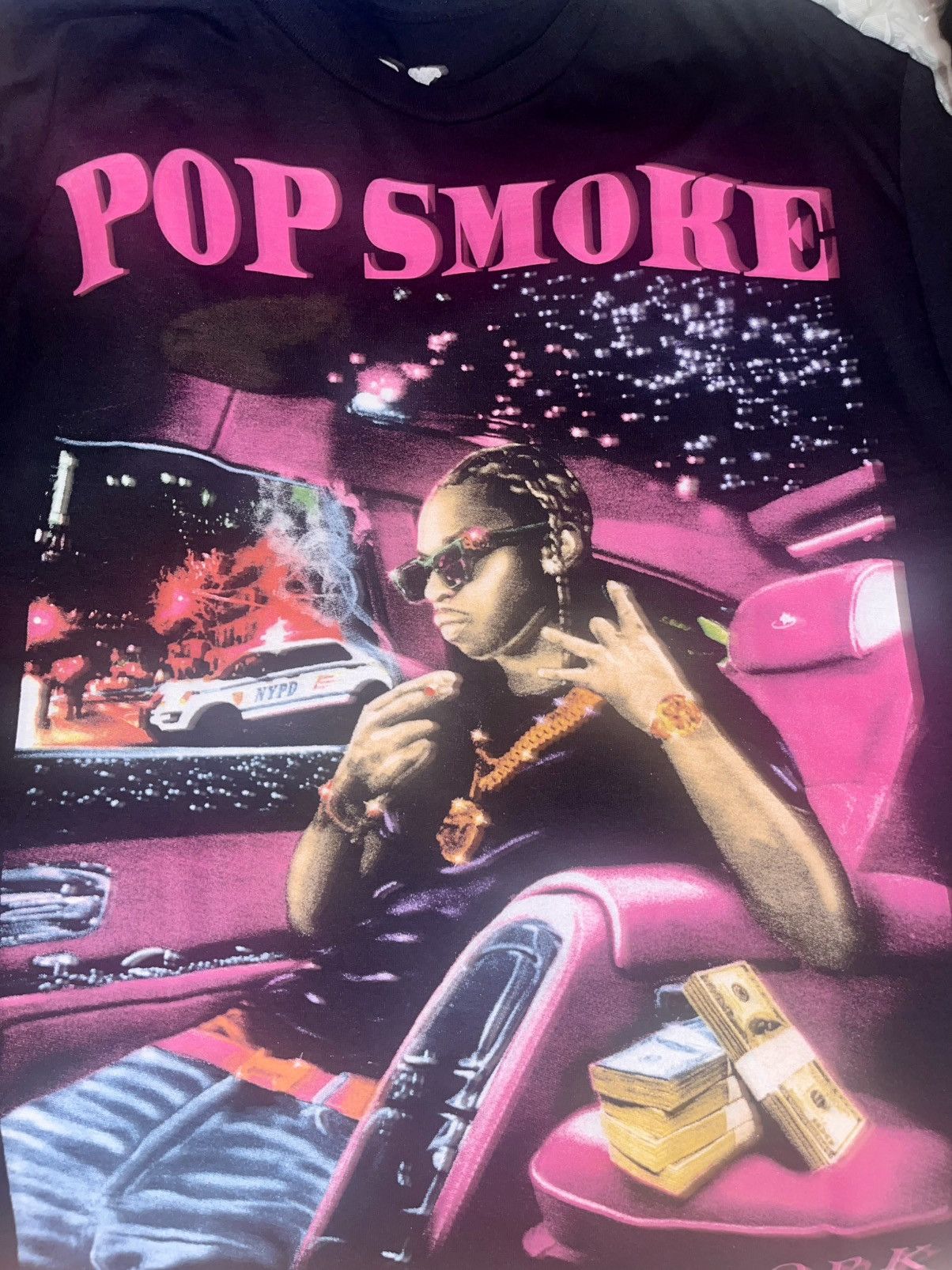 Vlone Pop Smoke x Vlone King Of NY T-Shirt Size US L / EU 52-54 / 3 - 6 Thumbnail