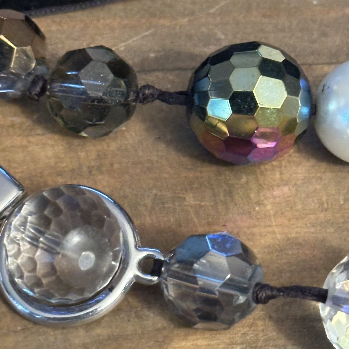 Other Cookie Lee assorted chunky bead adjustable ribbon necklace Size ONE SIZE - 8 Thumbnail