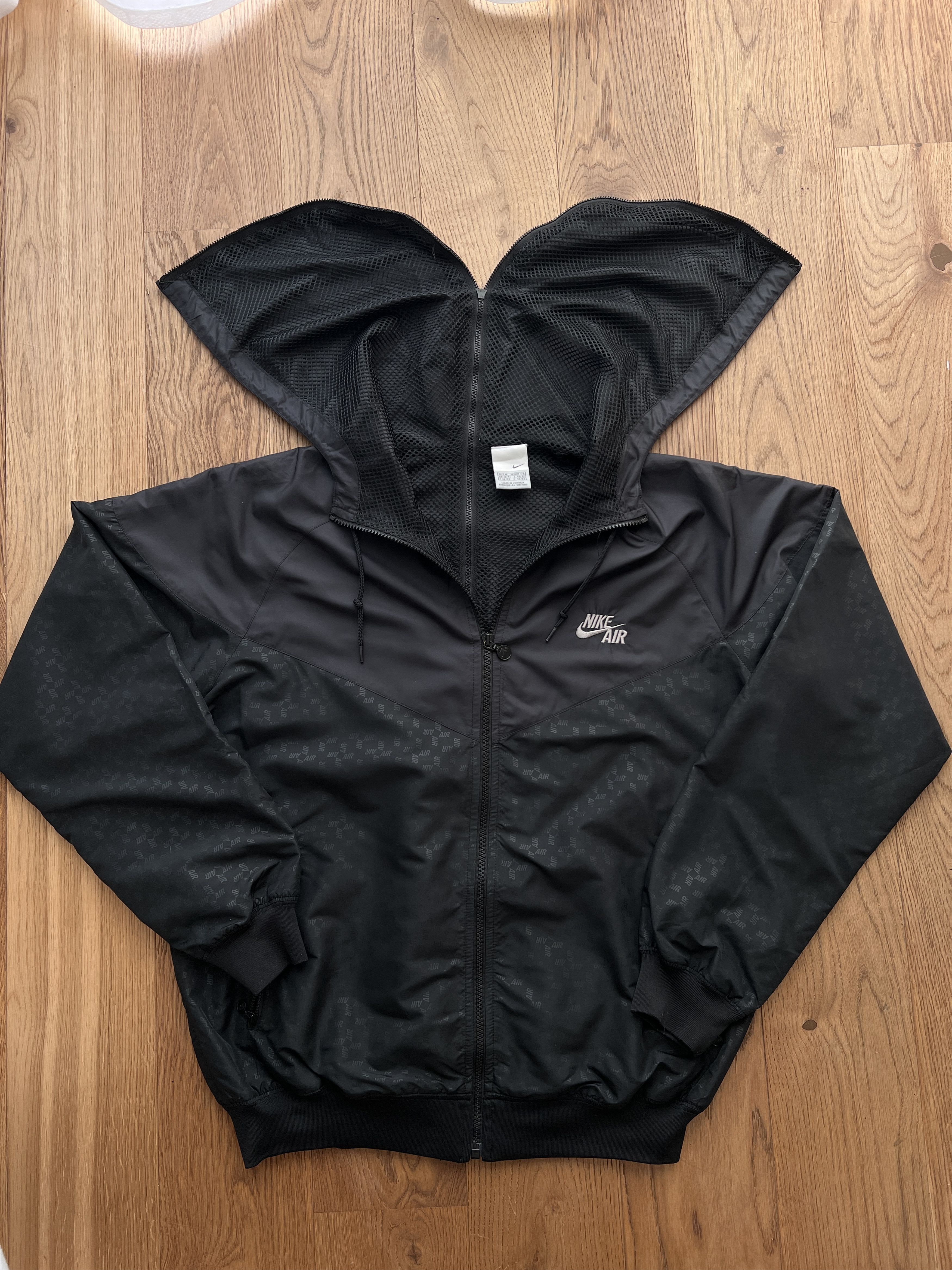 Nike × Streetwear × Vintage Vintage Nike Reversible Black Grey