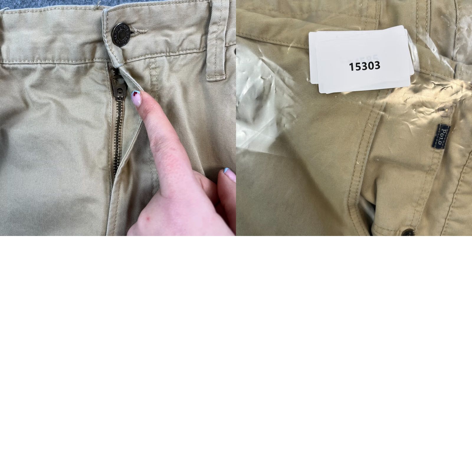 Polo Ralph Lauren Polo Ralph Lauren Mens Chino Trousers Pants Slim Fit 38 Beige Stretch 5-Pocket Design Logo Preppy, Trousers, Regular Size 38 Mens Size US M / EU 48-50 / 2 - 9 Thumbnail