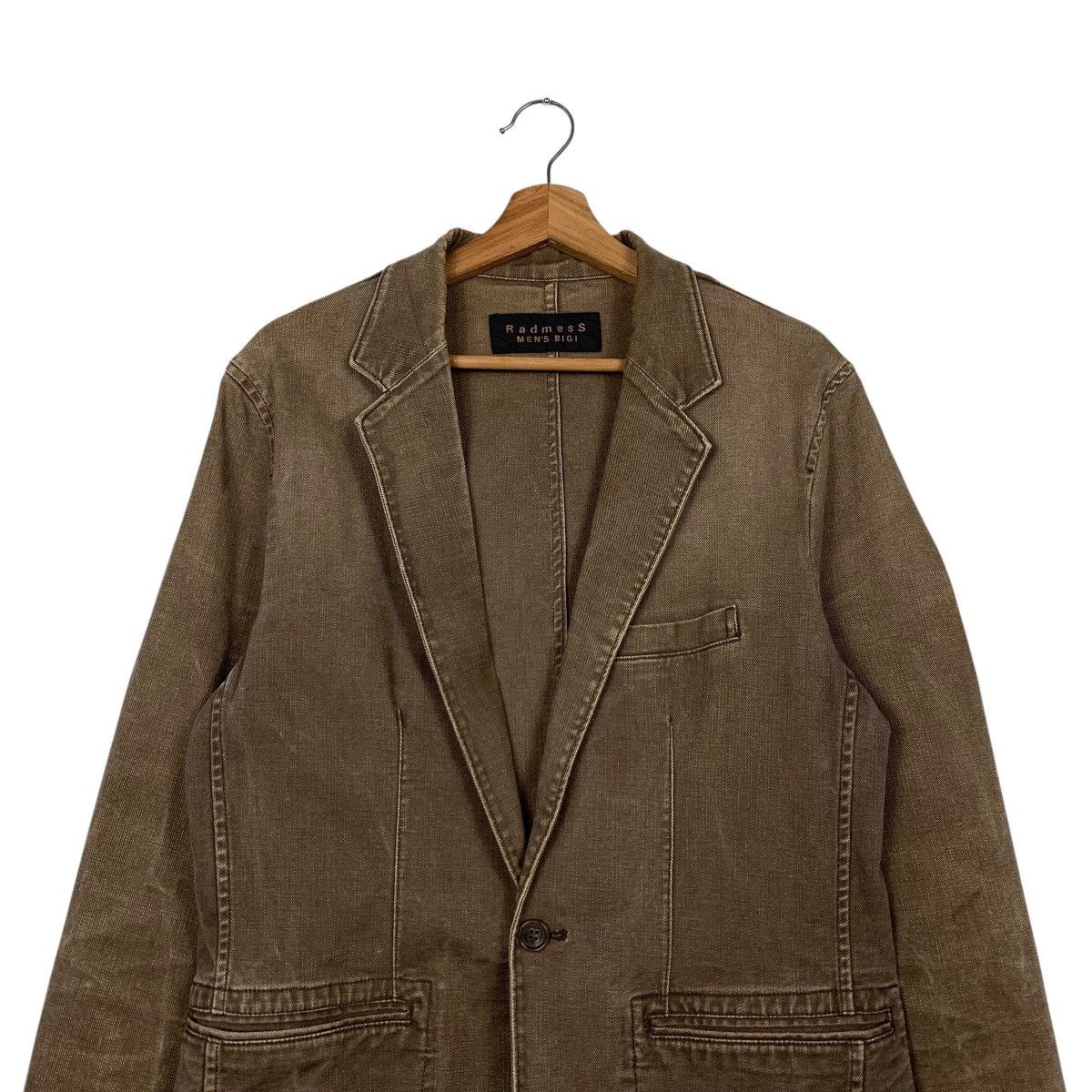 BIGI Radmess Men’s BIGI Hard Cotton Work Casual Jacket #2367-C106 Size US L / EU 52-54 / 3 - 2 Thumbnail