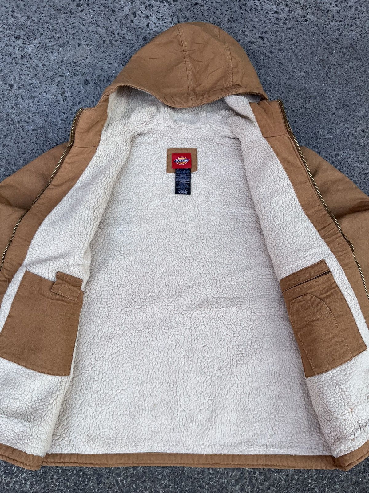 Dickies DICKIES SANDED DUCK SHERPA LINED HOODED Size US XL / EU 56 / 4 - 5 Thumbnail