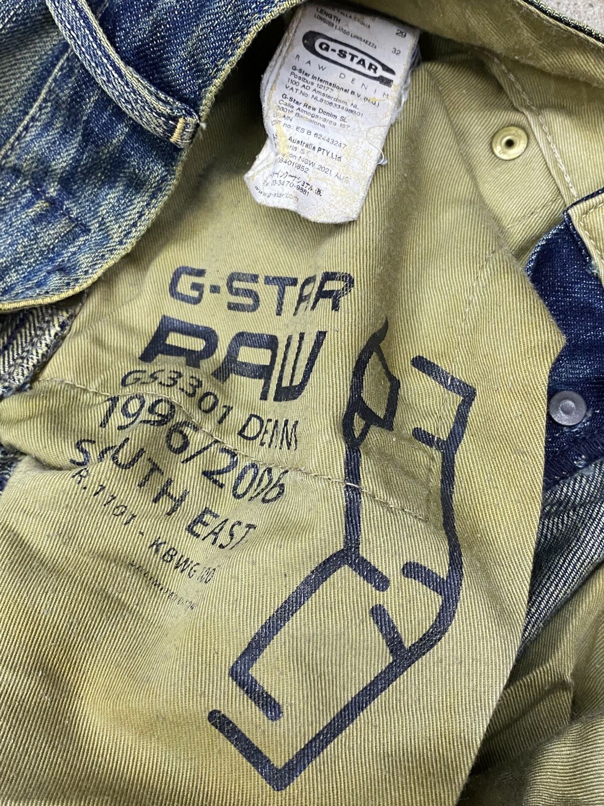 If Six Was Nine × Japanese Brand × Le Grande Bleu (L.G.B.) Vintage japan grunge undefined gstar raw 96 mudwash Size US 29 - 6 Thumbnail