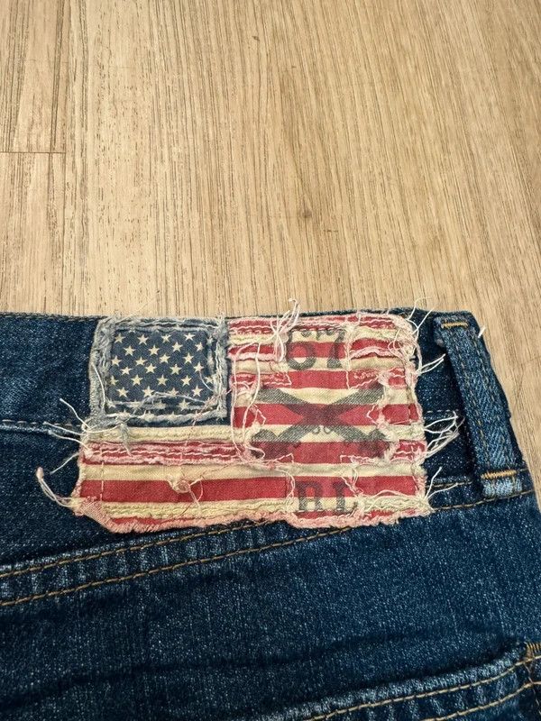 Polo Ralph Lauren Polo Ralph Lauren Mercer USA American Flag Denim Jeans 34/32 Size US 34 / EU 50 - 7 Thumbnail