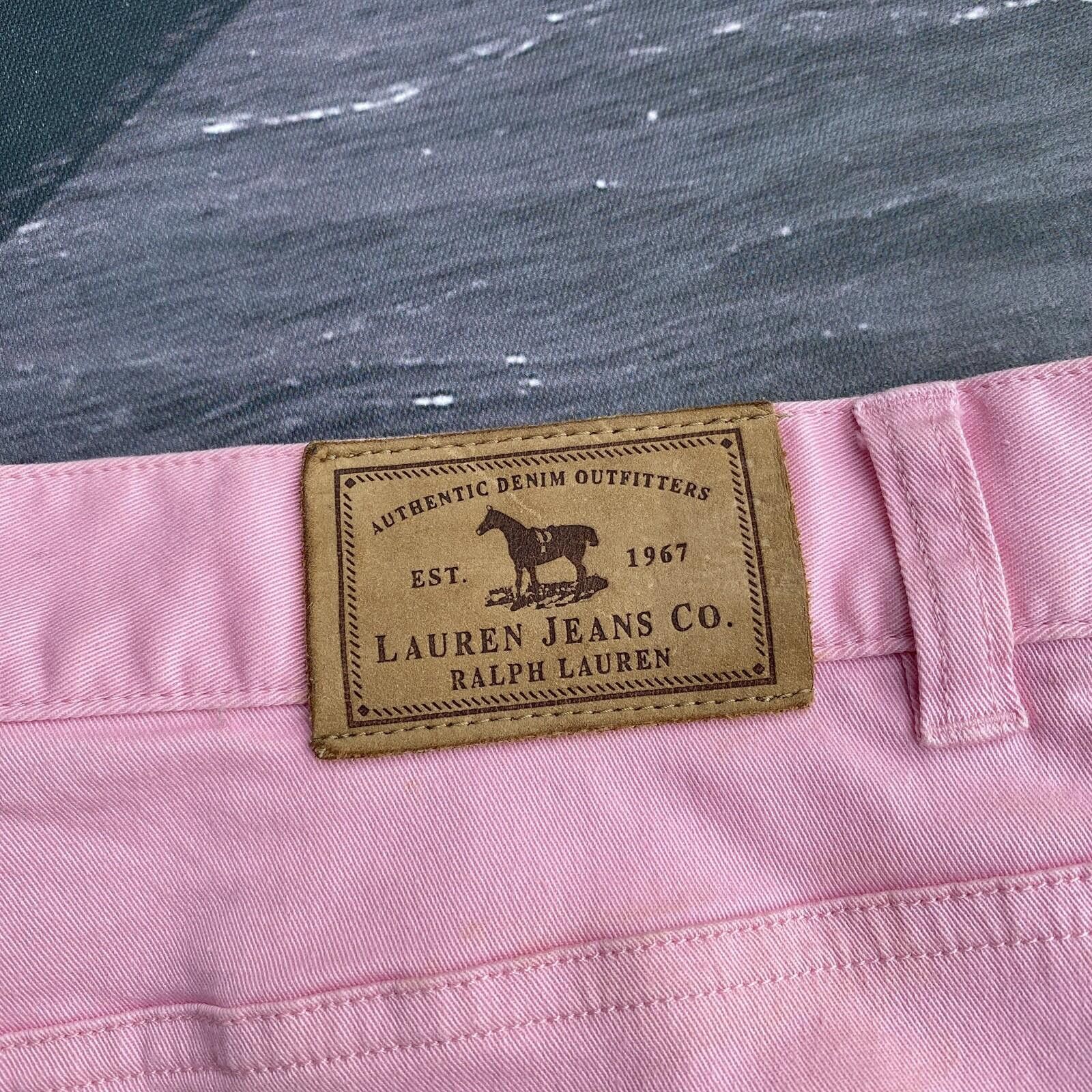 Lauren Ralph Lauren VTG RALPH LAUREN Jeans Co Pants Women's Size 14 Pink Size 36" / US 14 / IT 50 - 7 Thumbnail