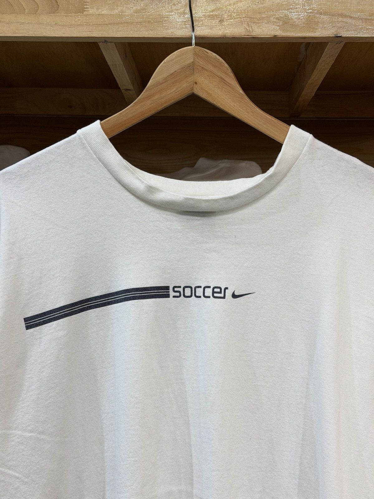 Nike Vintage Nike Soccer 00's T-shirt Size US XL / EU 56 / 4 - 2 Thumbnail