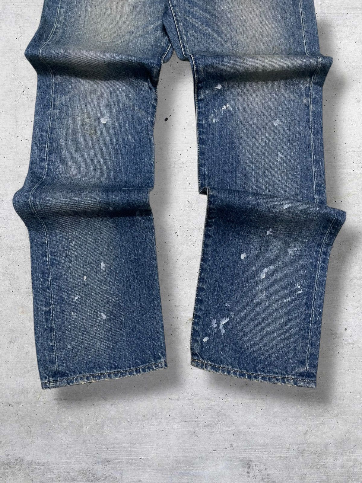 Hysteric Glamour VINTAGE STOOGE & CO JAPAN DESIGNER 90S SPLASH STYLE OG DENIM Size US 32 / EU 48 - 3 Thumbnail