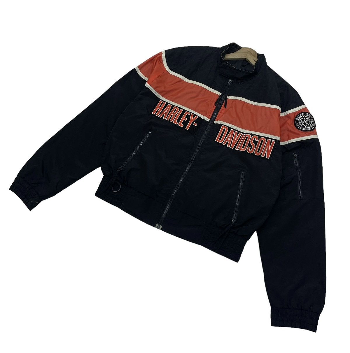 Harley Davidson 🔥Harley Davidson Light Bomber Biker Jacket Size US M / EU 48-50 / 2 - 5 Thumbnail