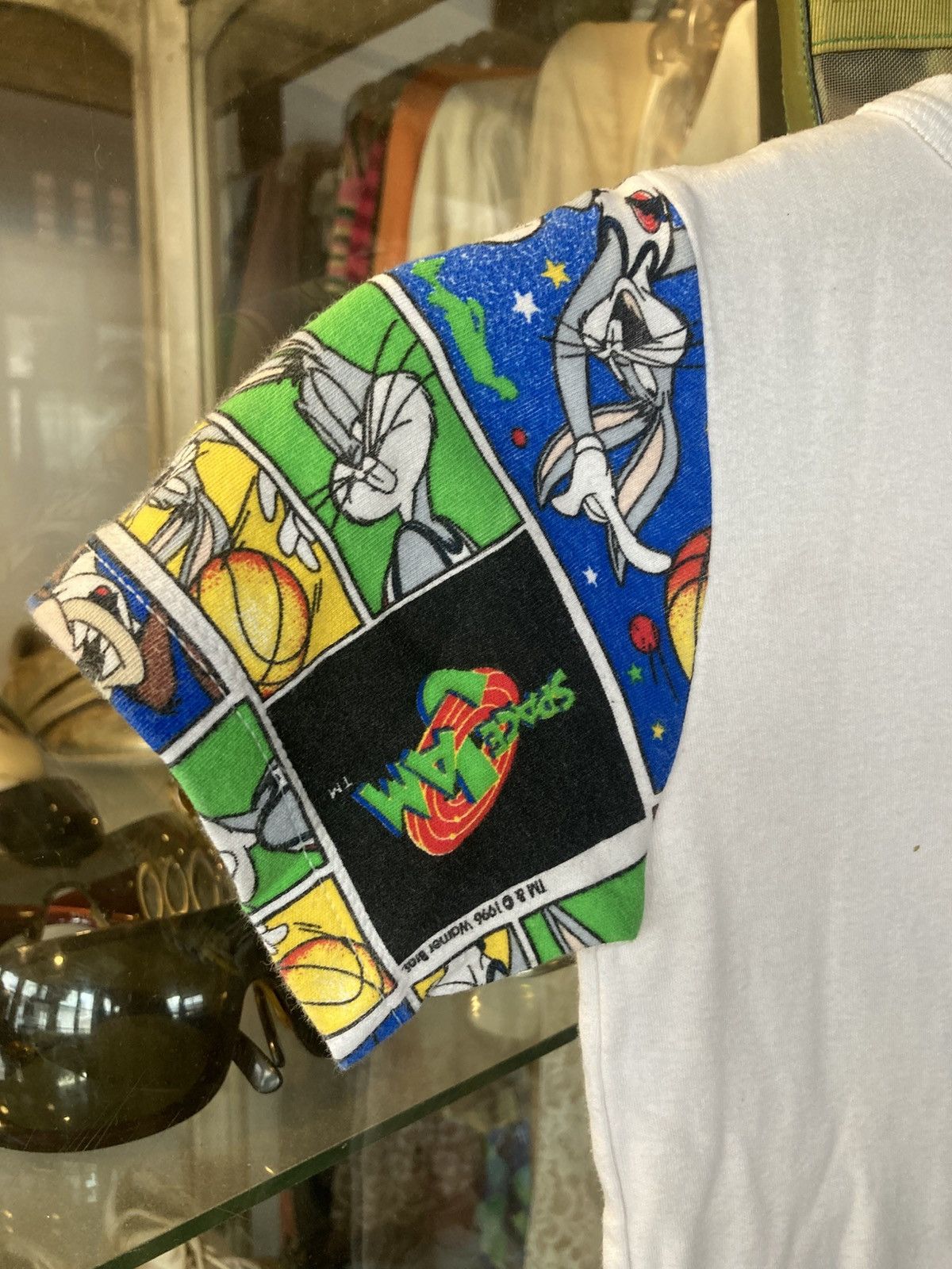 Vintage Vintage ‘96 Space Jam Baby Doll Tee Size XS / US 0-2 / IT 36-38 - 6 Thumbnail