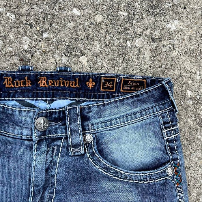 Vintage Crazy Y2K Rock Revival Grunge Baggy Streetwear Denim Jeans ...