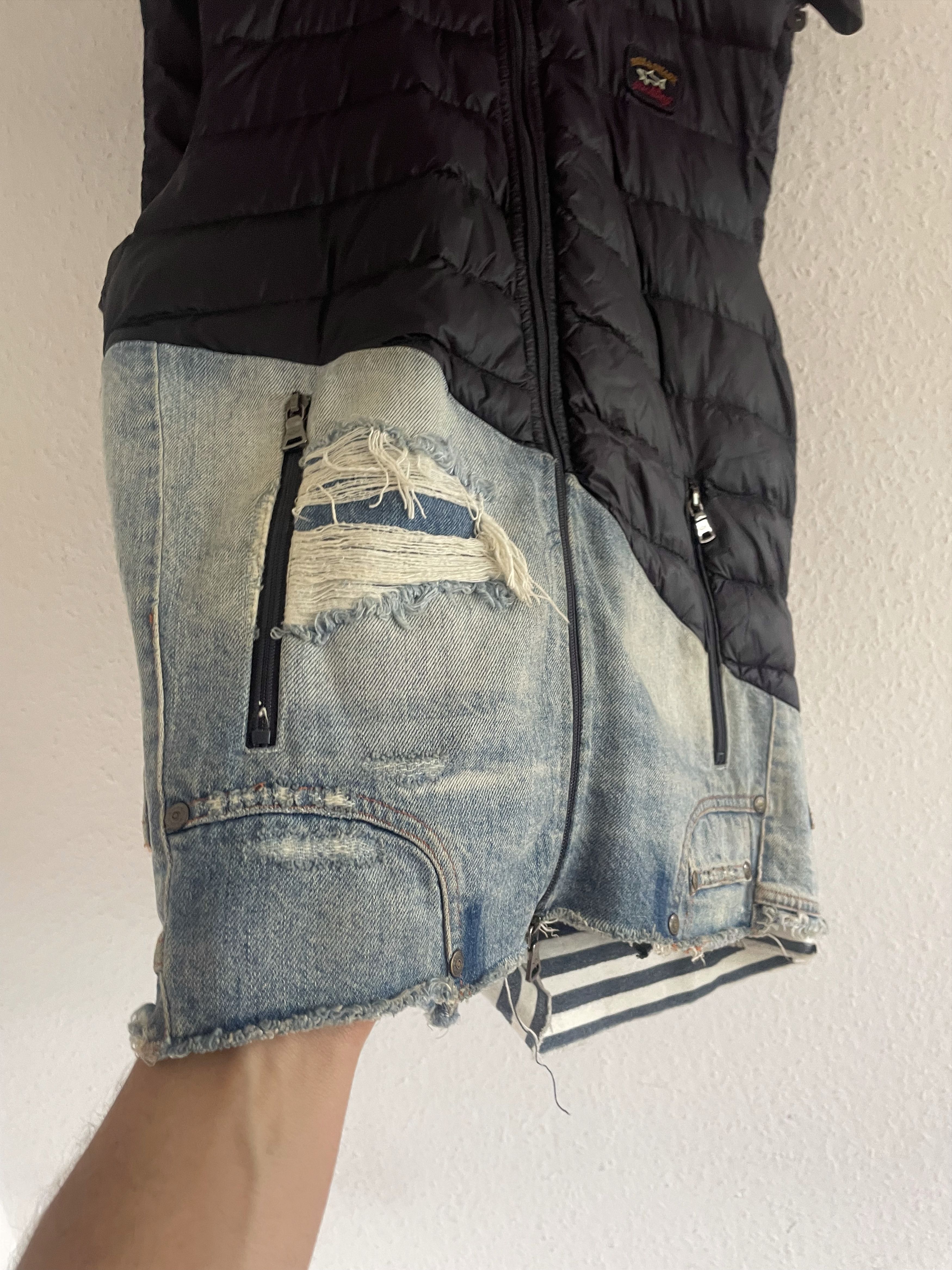 Greg Lauren × Paul & Shark Hybrid Puffer Vest Size US XS / EU 42 / 0 - 5 Thumbnail