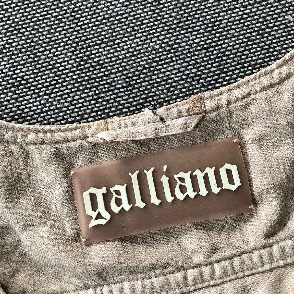 John Galliano GALLIANO Rare Utility Pockets Fishing Vest Size XS / US 0-2 / IT 36-38 - 10 Thumbnail
