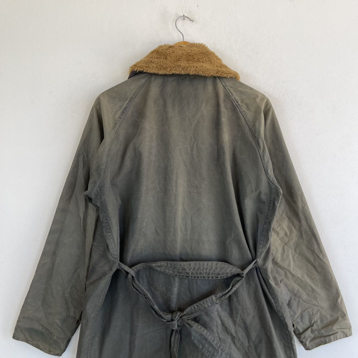 Barbour A/W17 Barbour SL Solway Shawl Collar Waxed Jacket Sage Olive Size US M / EU 48-50 / 2 - 10 Thumbnail