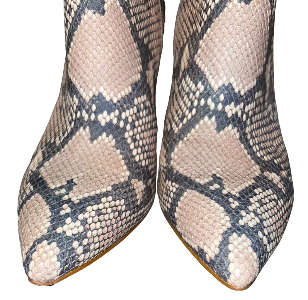 Vince Camuto Benedie Python Leather Bootie