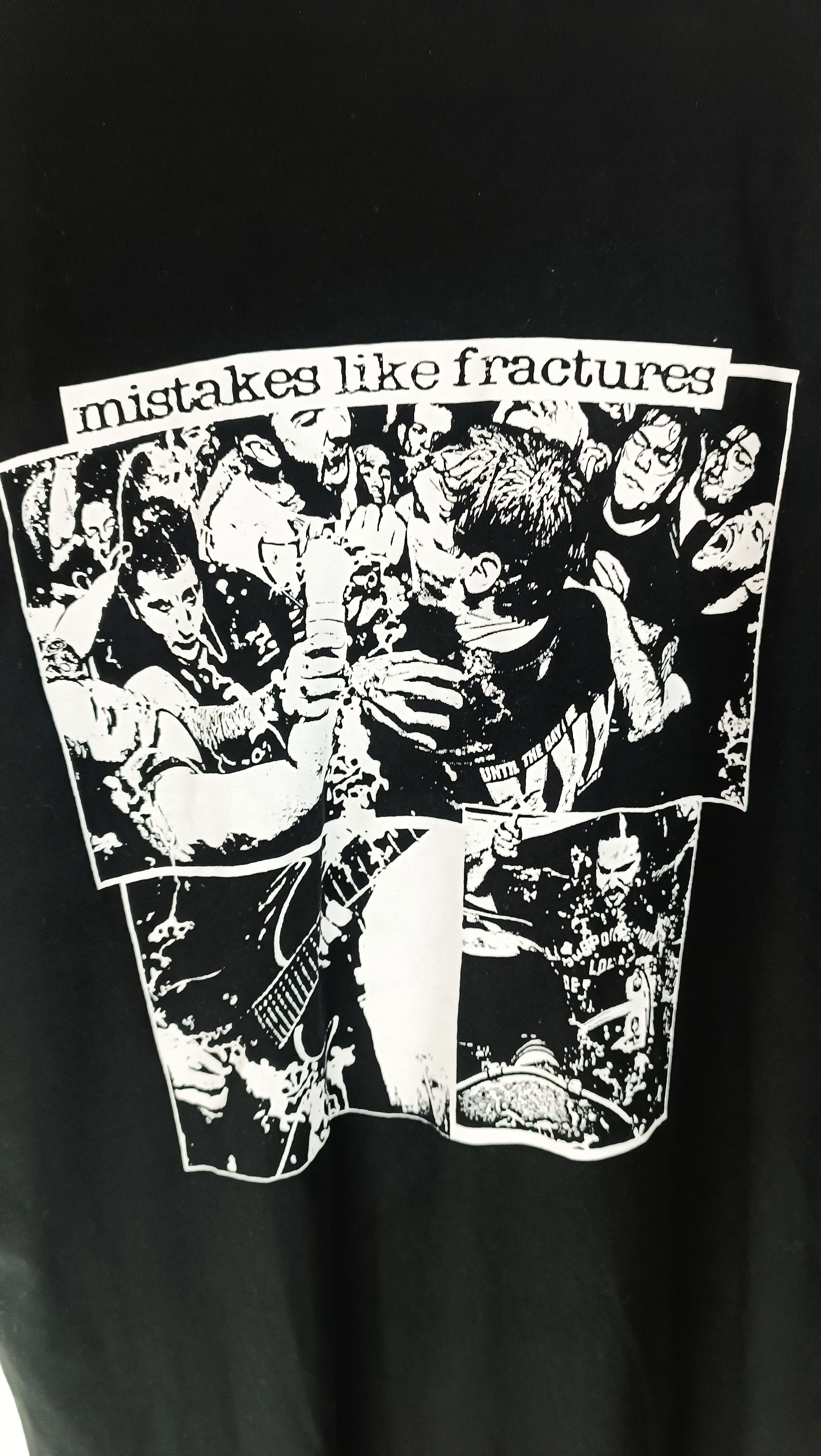 Band Tees VINTAGE KNOCKED LOOSE MISTAKES FRACTURES HARDCORE turnstile Size US L / EU 52-54 / 3 - 16 Thumbnail