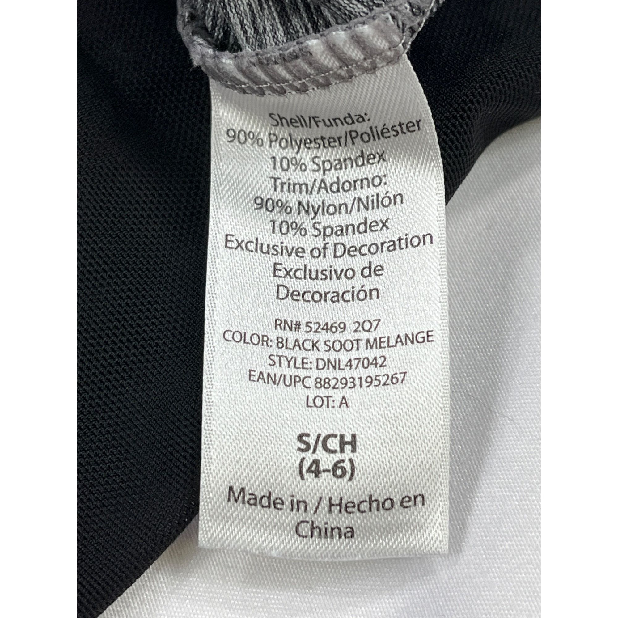 Other Danskin SKU 7683 Womens Heathered Gray Long Sleeve Top Size Size S / US 4 / IT 40 - 10 Thumbnail