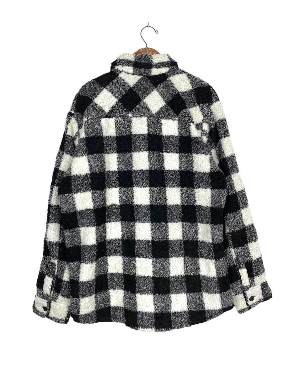 Gap Rare‼️Gap Tartan Deep Pile Shirt Size US L / EU 52-54 / 3 - 5 Thumbnail