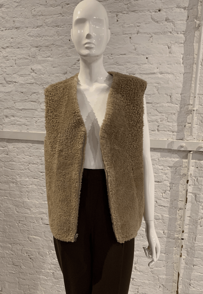 Maison Margiela Maison Martin Margiela A/W 2011 Sheepskin Gilet Showpiece Size US M / EU 48-50 / 2 - 8 Thumbnail