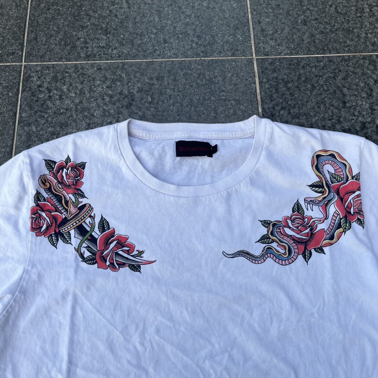 Dr. Martens Dr. Martens Grez Tattoos T-shirt Sukajan Size US M / EU 48-50 / 2 - 3 Thumbnail