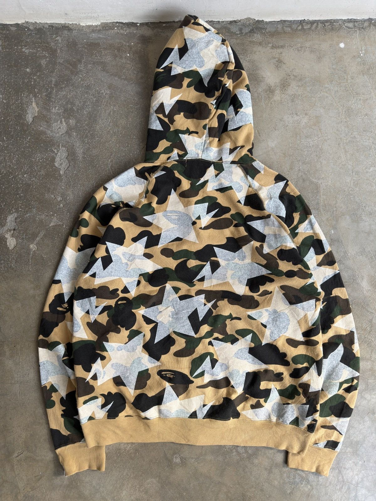 Bape Bape Sta Full Zip Hoodie Nigo 1st Camo a bathing ape star Size US S / EU 44-46 / 1 - 13 Thumbnail