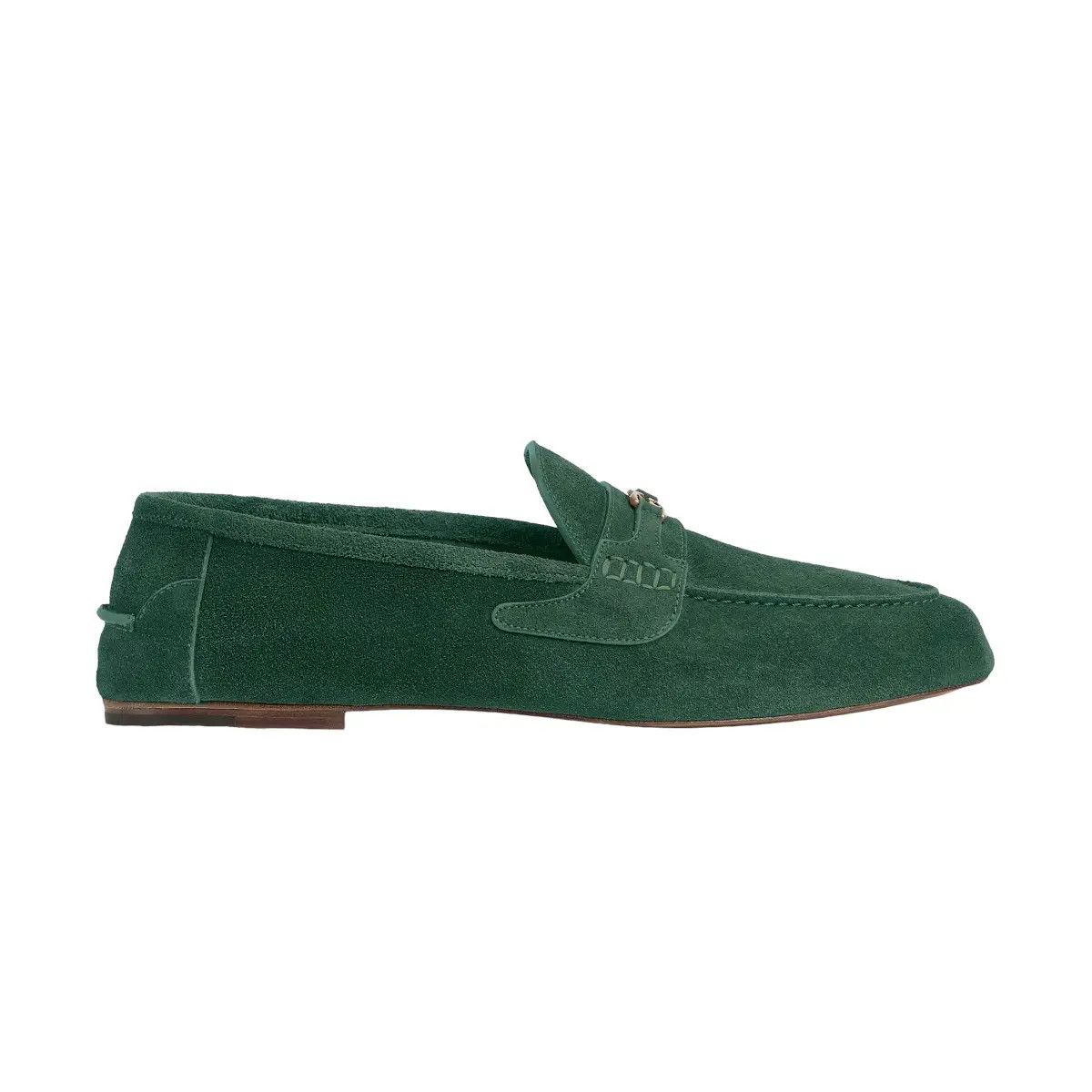 Gucci o1mt1gz0225 Interlocking G Loafers in Green Size US 7.5 / EU 40-41 - 1 Thumbnail