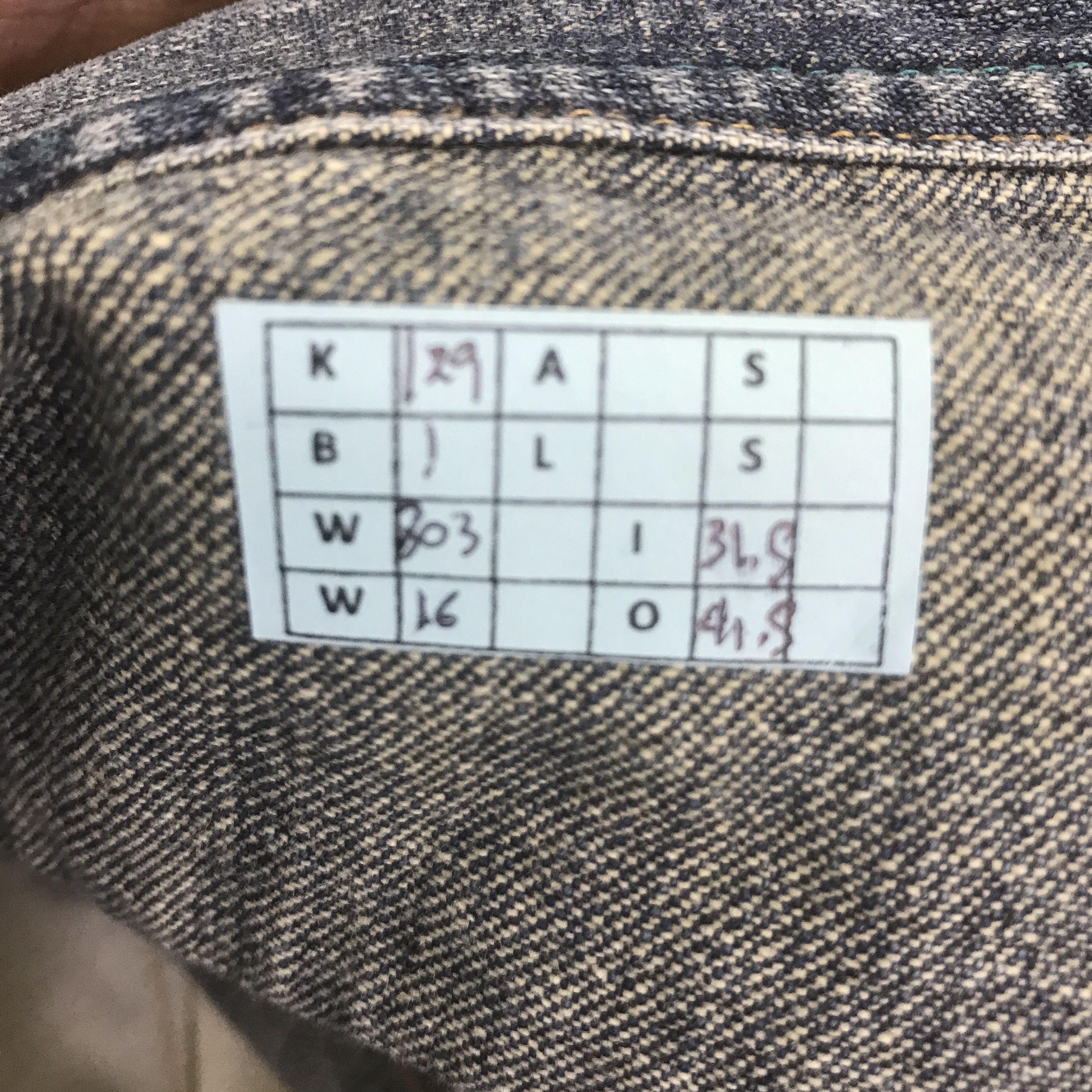 In The Attic IN THE ATTIC DISTRESSED DENIM DOUBLE WAIST PANTS K129B1 Size US 32 / EU 48 - 18 Thumbnail