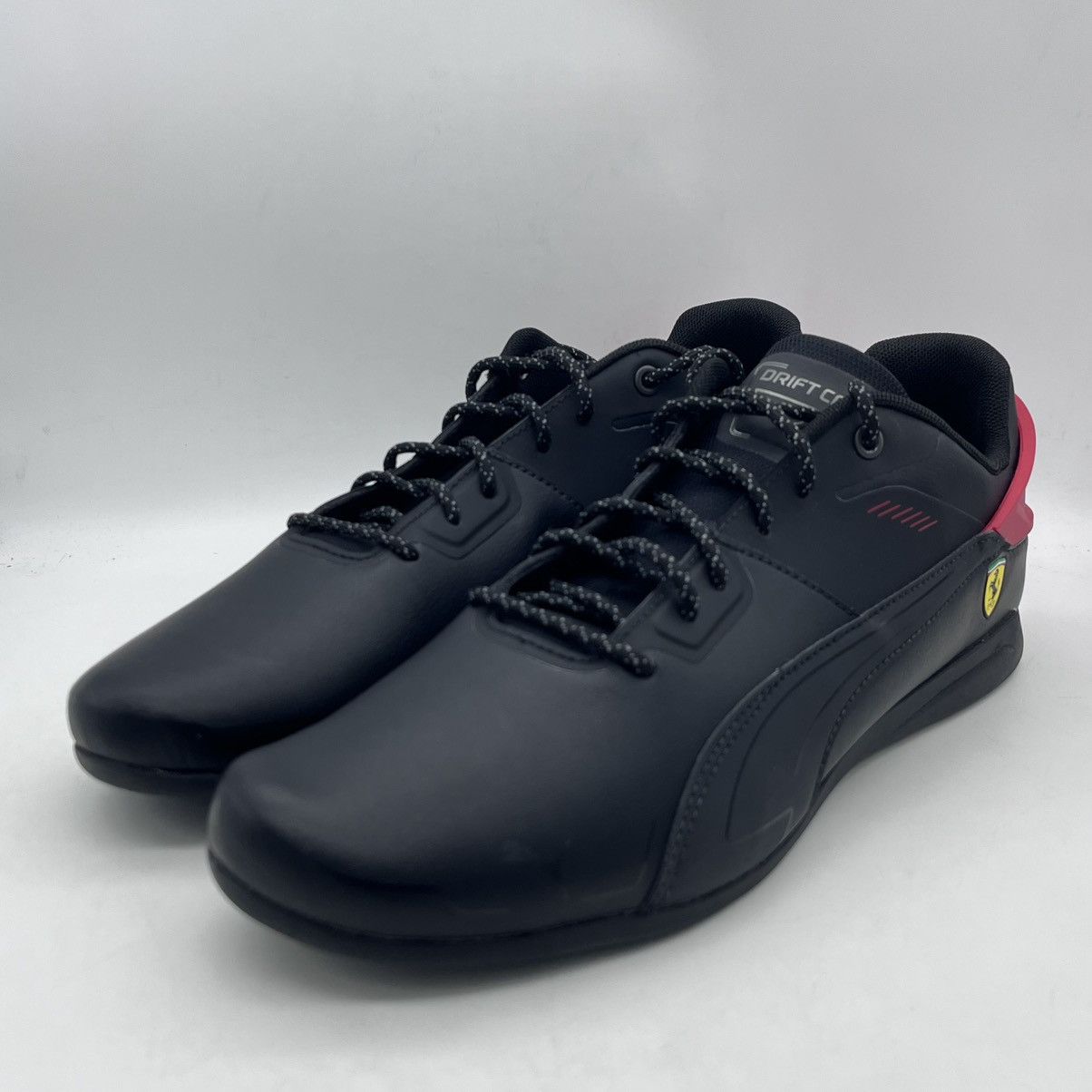 Ferrari × Puma Puma x Ferrari Drift Cat Delta Black Red Driving Sneakers Size US 13 / EU 46 - 1 Thumbnail