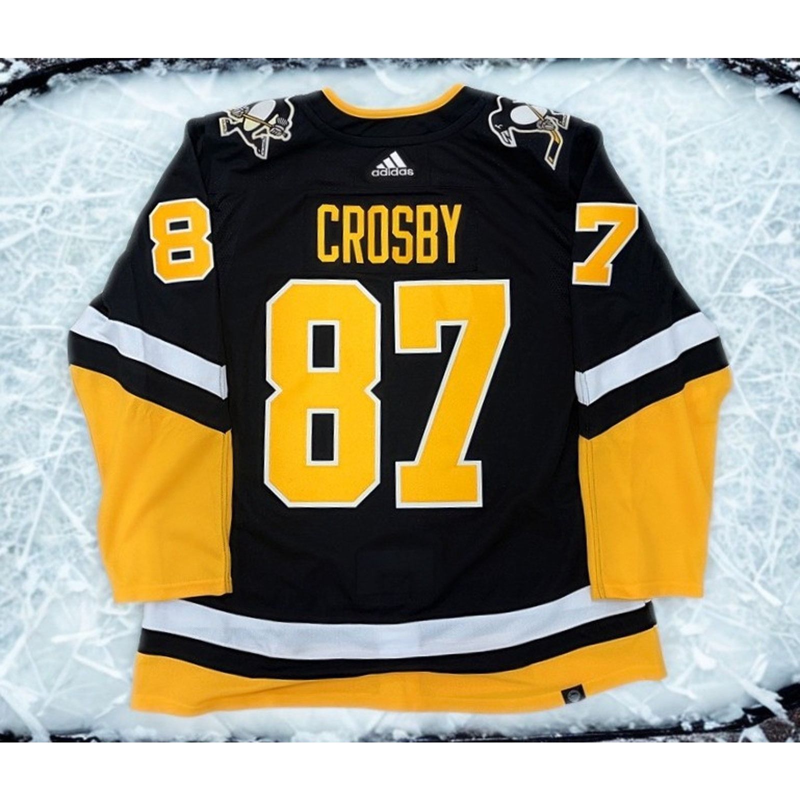 Adidas Sidney Crosby Pittsburgh Penguins Adidas Jersey Sz. 56 2XL Size US XXL / EU 58 / 5 - 6 Thumbnail
