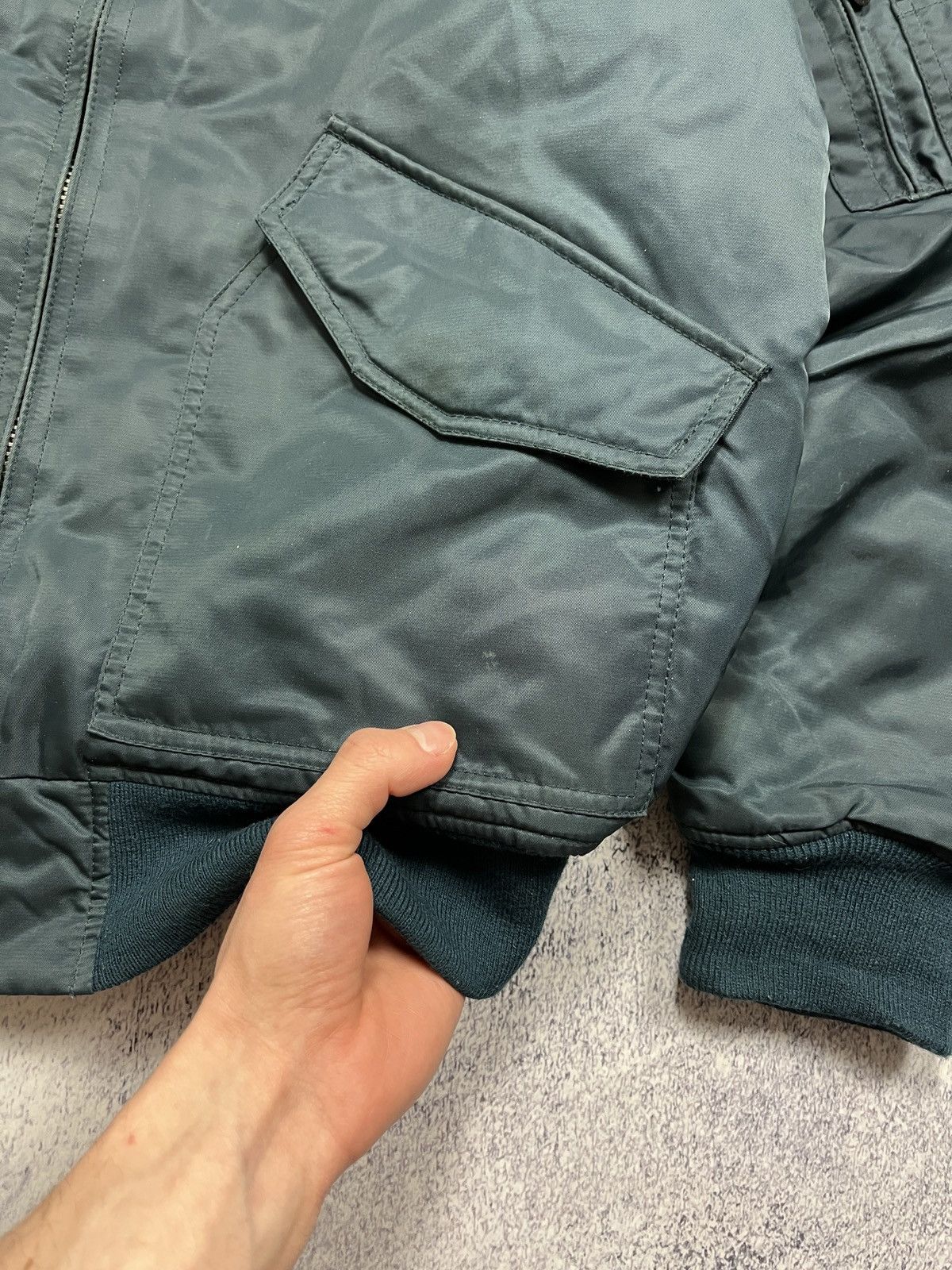 Vintage Vintage 90’s US Army Air Force CWU 36/P Flyers Jacket Rare Size US L / EU 52-54 / 3 - 7 Thumbnail