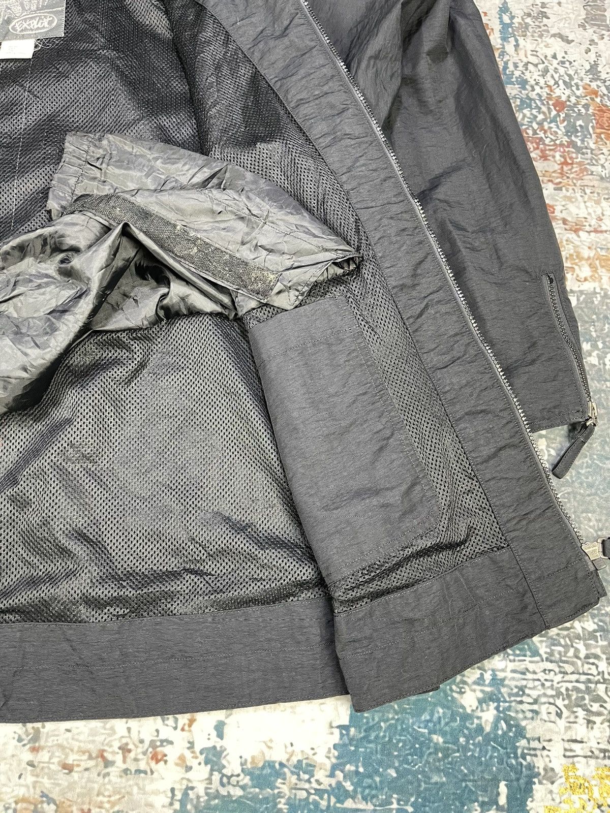 Japanese Brand Vintage Exploit Nazi Nylon Zipper Jackets Size US XL / EU 56 / 4 - 10 Thumbnail