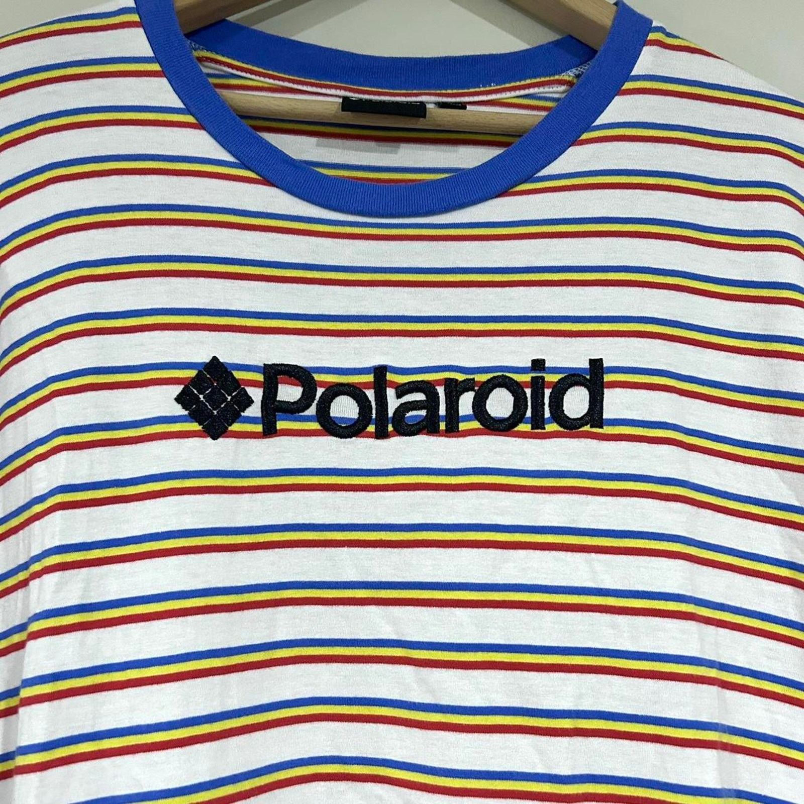 Polaroid Vintage Polaroid Cameras Striped Tee Shirt Size US L / EU 52-54 / 3 - 2 Thumbnail