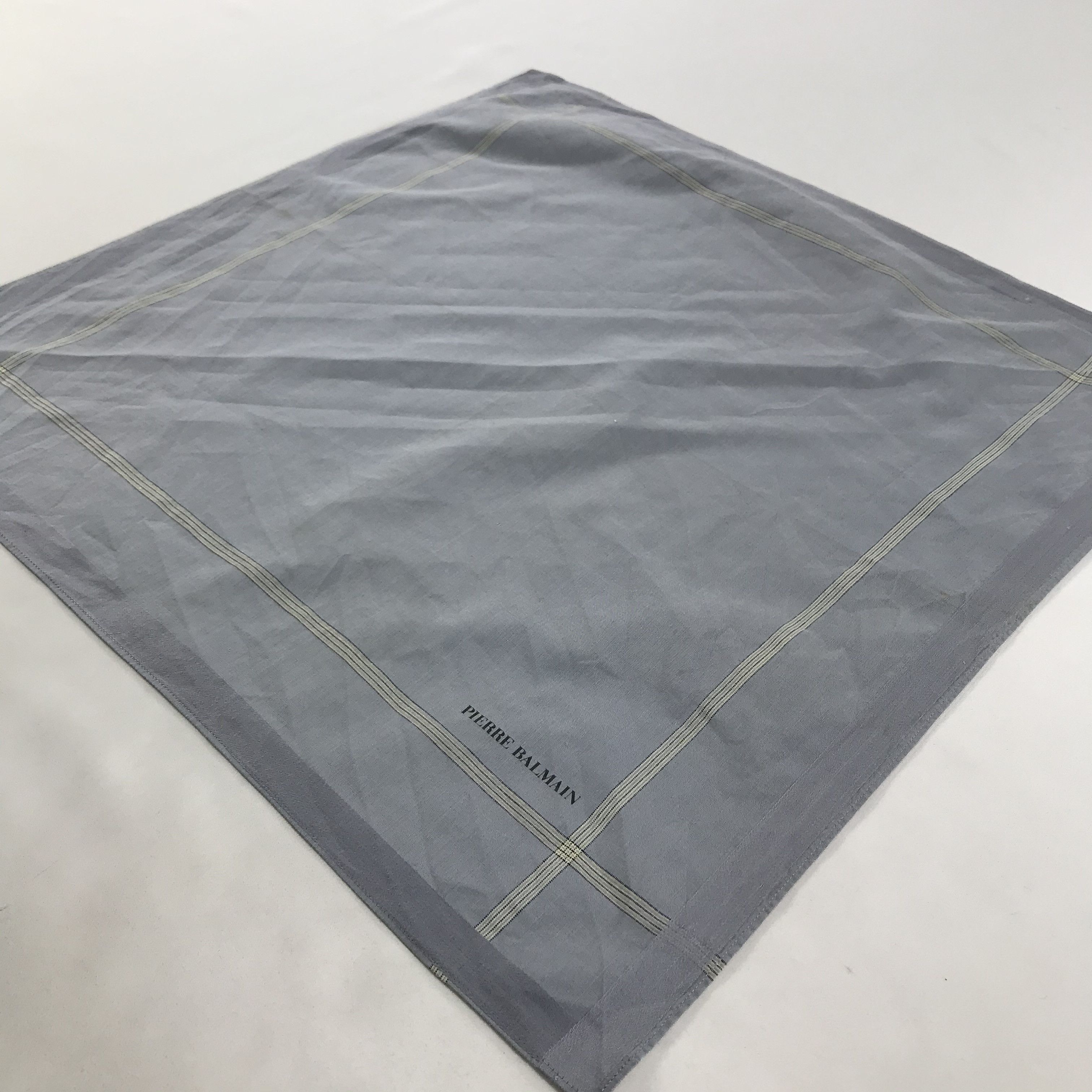 Pierre Balmain × Vintage Pierre Balmain Bandana / Handkerchief / Neckerchief - S1677 Size ONE SIZE - 2 Thumbnail