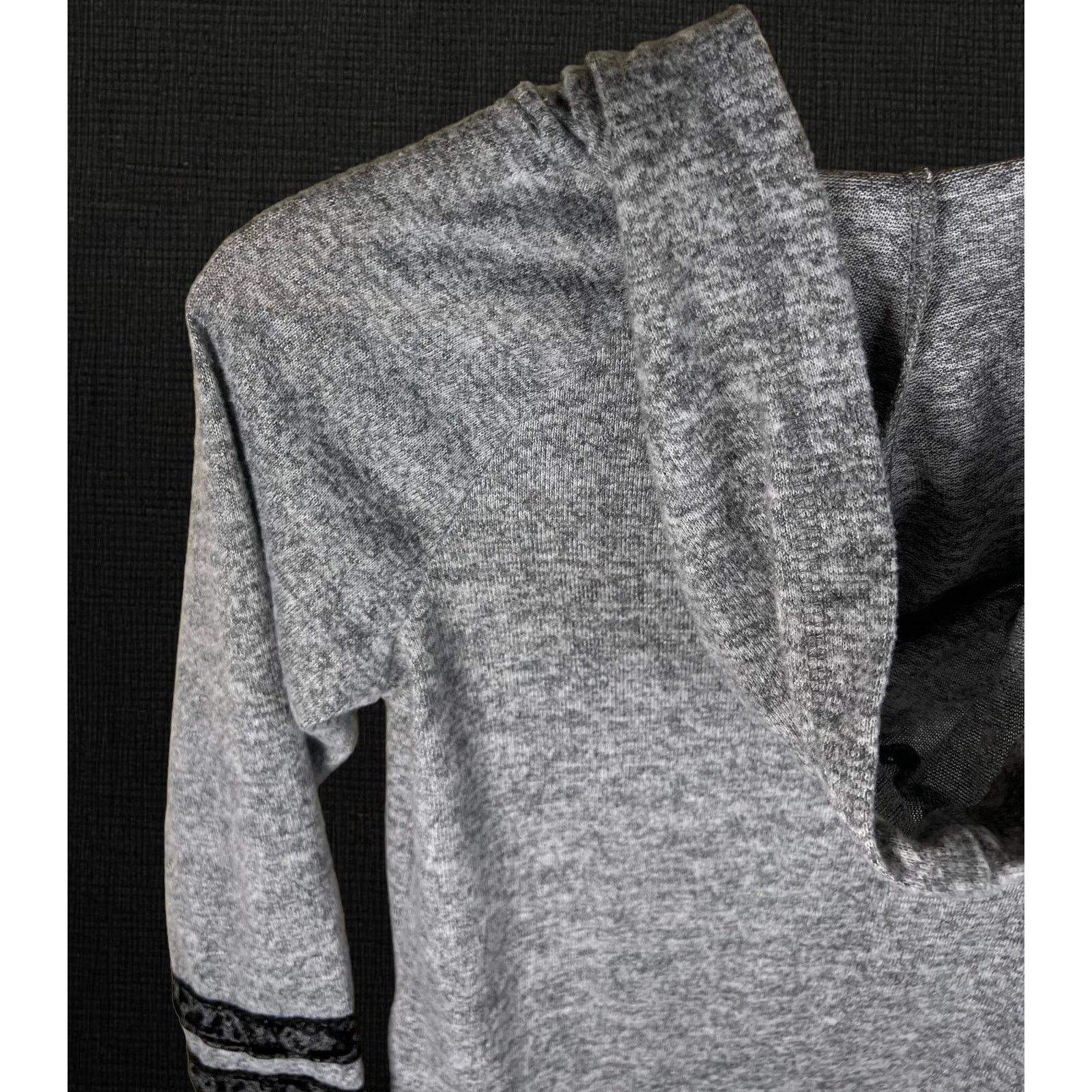 Other Owl Grey Hoodie Pullover Long Sleeve Shirt Size XS / US 0-2 / IT 36-38 - 9 Thumbnail
