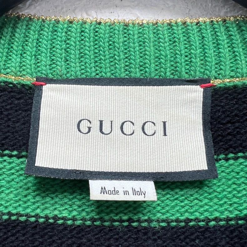 Gucci Gucci Cat striped wool sweater Size S / US 4 / IT 40 - 3 Thumbnail