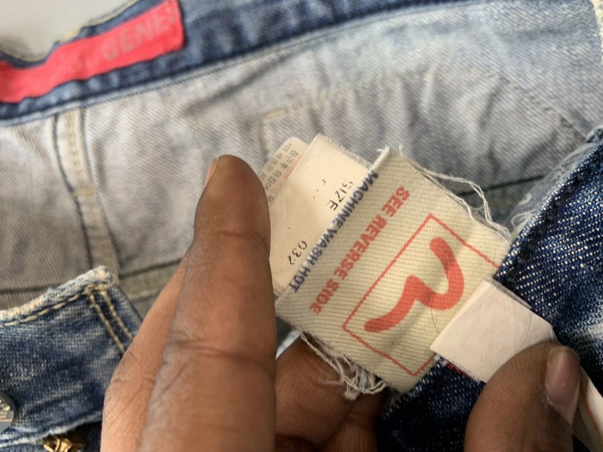 Japanese Brand Vintage Evisu inspired denim Size US 32 / EU 48 - 5 Thumbnail