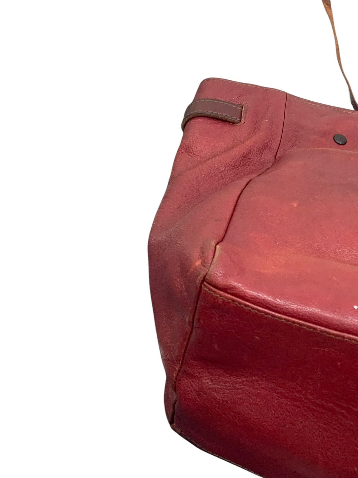 Genuine Leather Full Leather Genten Japan Tote Shoulder Bag 1🟩3 Size ONE SIZE - 14 Thumbnail