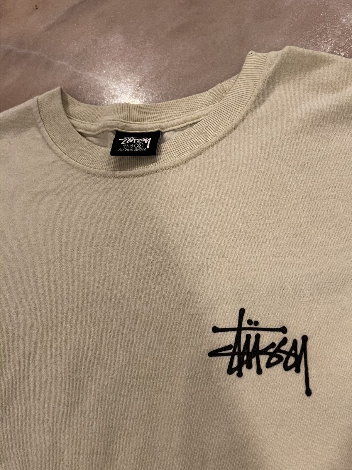 Stussy Stussy Yellow tee Size US S / EU 44-46 / 1 - 2 Thumbnail