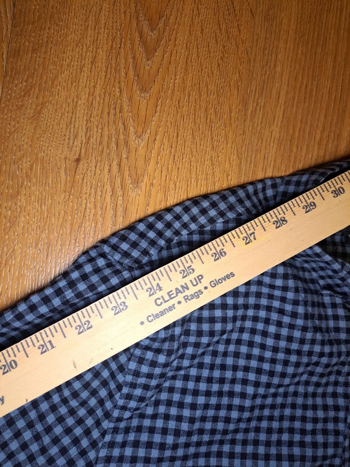 H&M H&M Button Up Dress Shirt Mens Medium Blue Check Cotton Size US M / EU 48-50 / 2 - 7 Thumbnail
