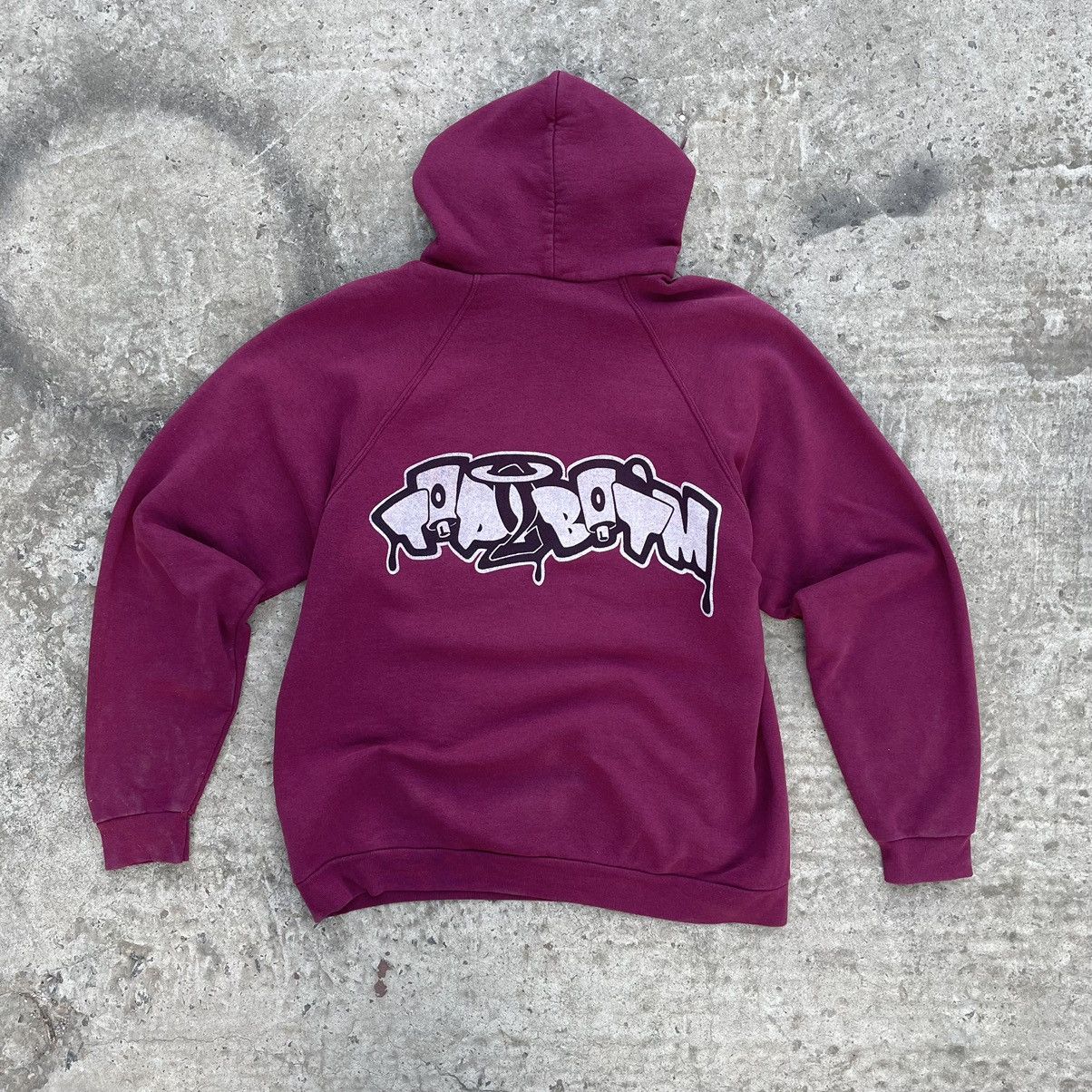 Vintage Vintage Hoodie OG Top 2 Bottom Krylon Skate wear Y2K 90s Size US L / EU 52-54 / 3 - 2 Thumbnail