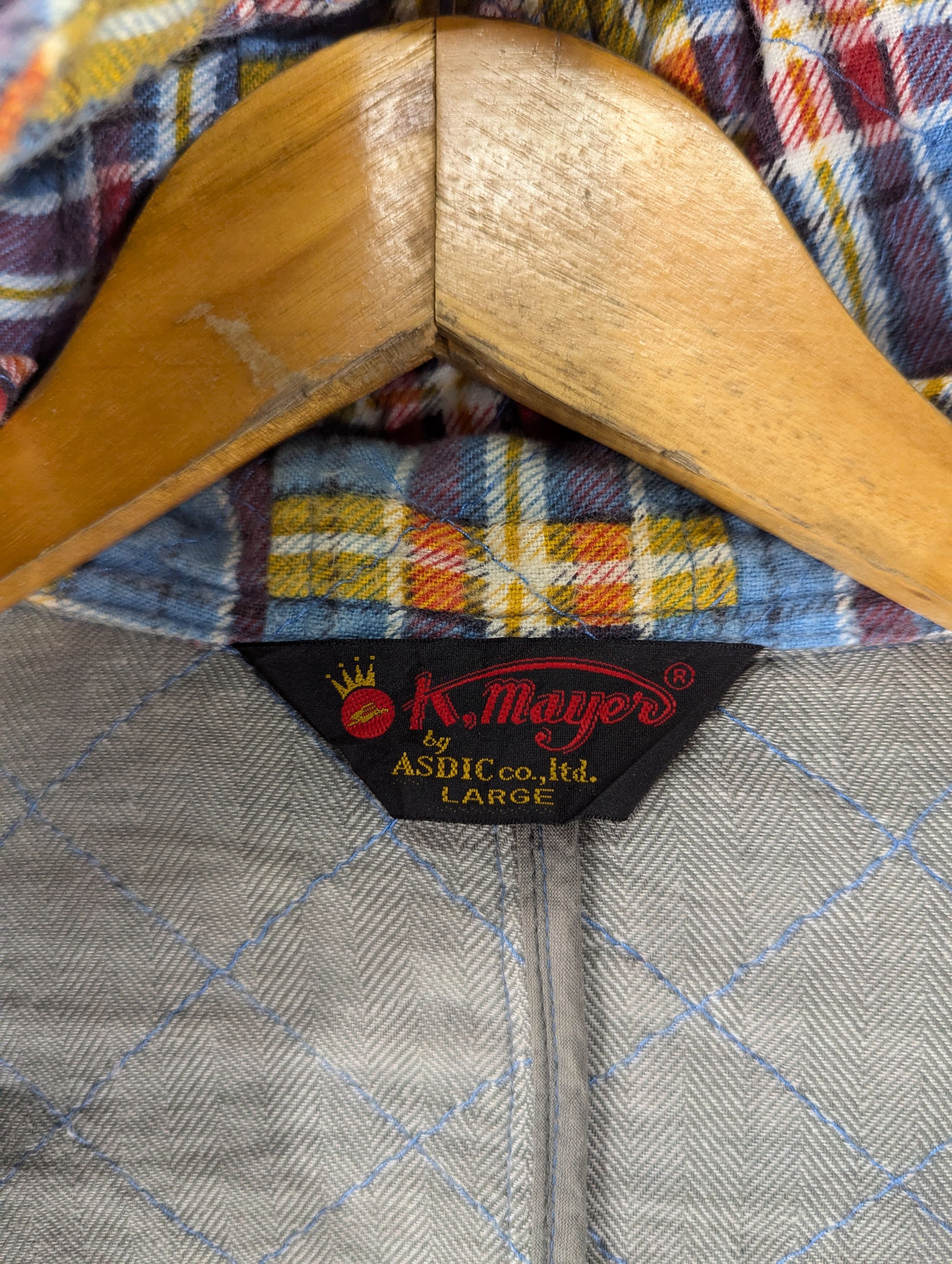 Japanese Brand Vintage K Mayer Pocket Zipper Hoodie Jacket Size US L / EU 52-54 / 3 - 14 Thumbnail