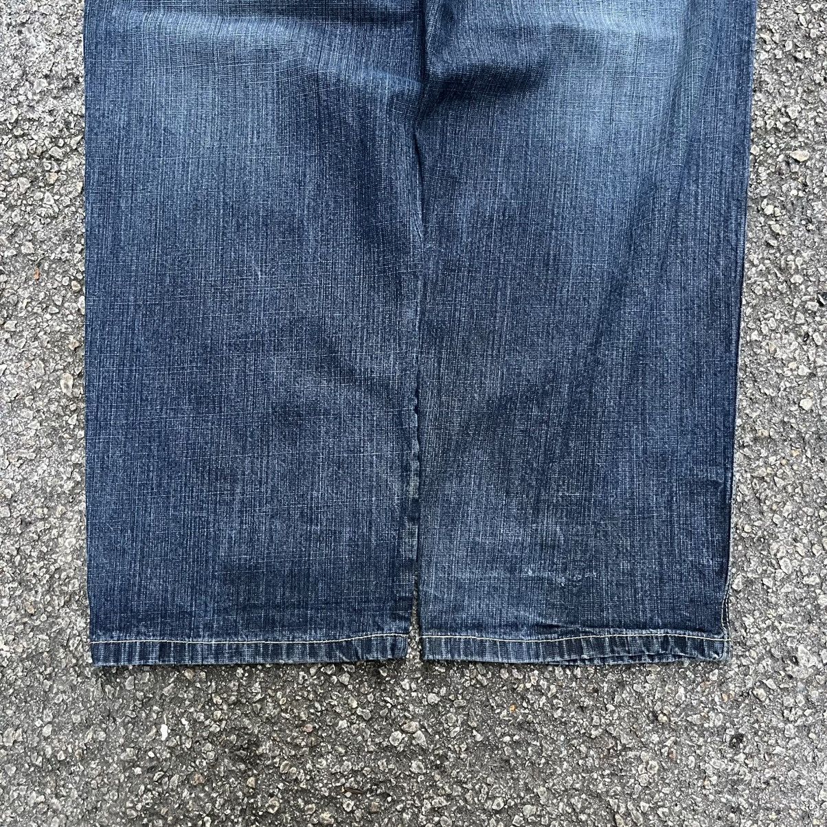 Southpole Y2K Southpole Orange Tab Baggy Jeans Faded Blue Denim Jnco Size US 38 / EU 54 - 9 Thumbnail