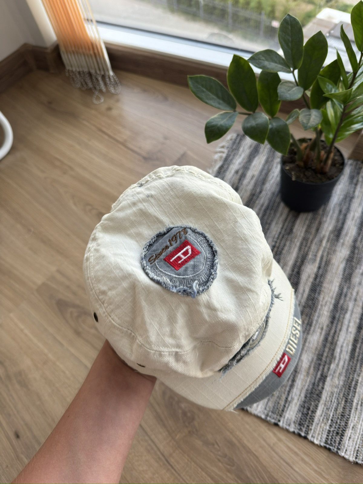 Diesel Vintage DIESEL Y2K multi logo rare cap hat Size ONE SIZE - 6 Thumbnail